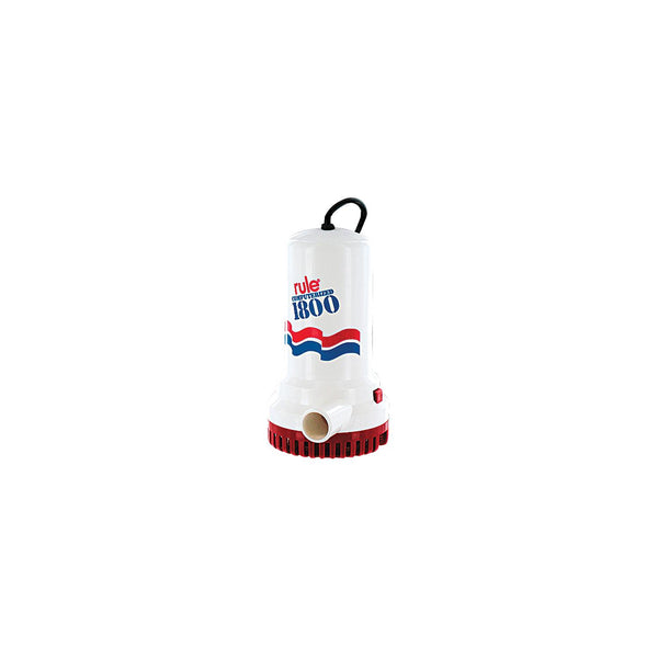Rule A53S 110V AC Automatic Sump Pump With 8' Cord 1800 GPH