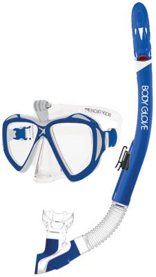 Body Glove Vests 17037CMBREDWHT Passage Mask/Snorkel Combo, Red/White