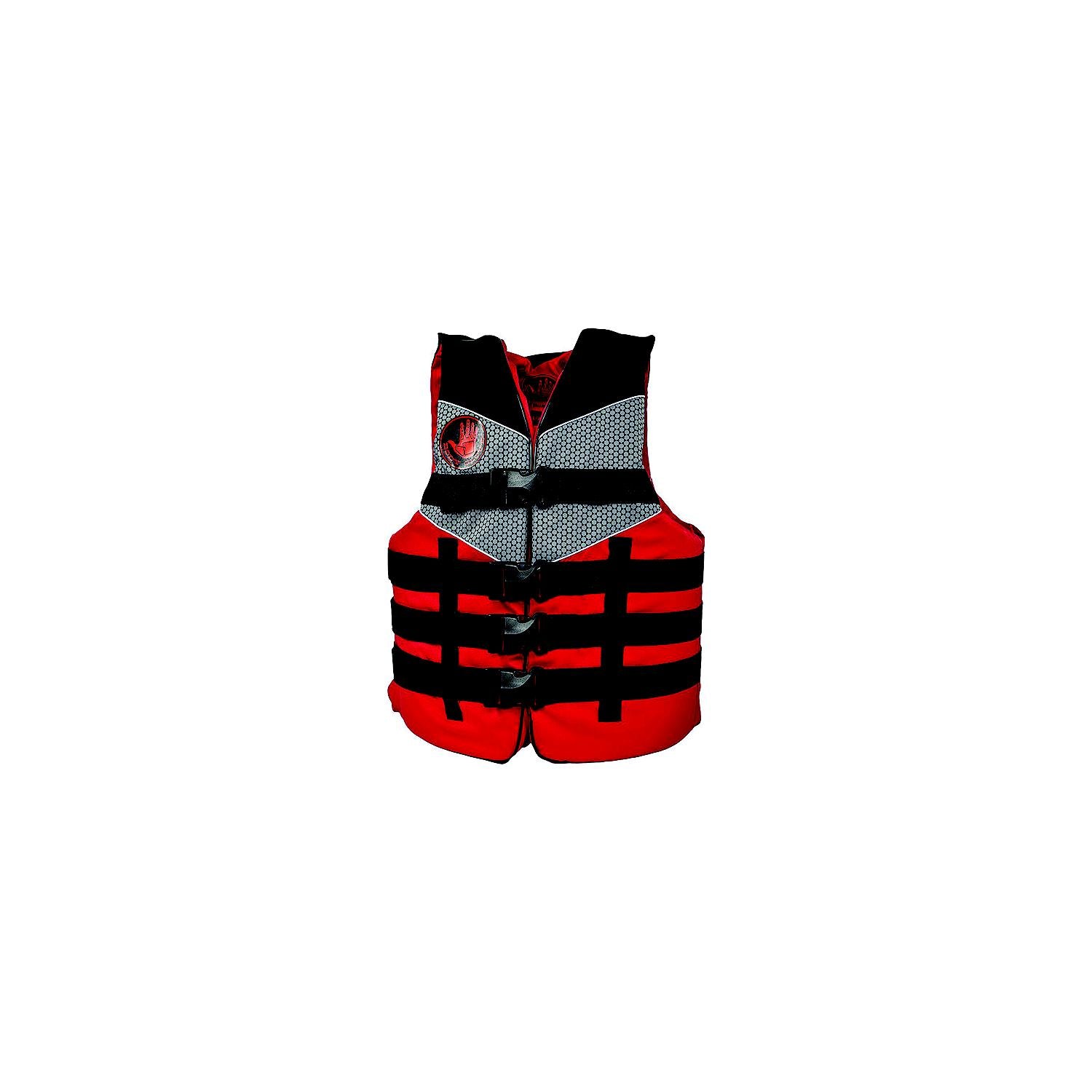 Body Glove Vests 19289-RED-BLK 2X/3X 19289REDBLK2X3X Tweedle Nylon PFD, 2XL/3XL, Red