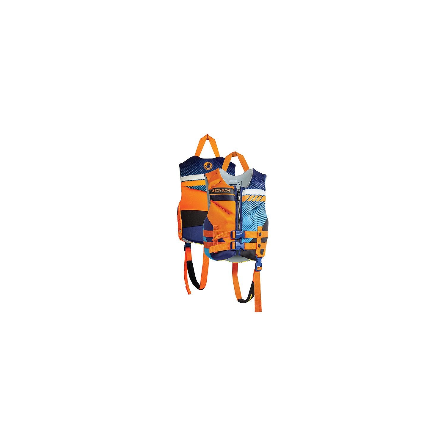 Body Glove Vests 23224CBLUORG Children's Phantom Evoprene Vest, Blue/Orange