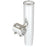 Lee's Clamp-On Rod Holder - Silver Aluminum - Horizontal Mount - Fits 2.375" / 2-3/8" O.D. Pipe [RA5205SL]