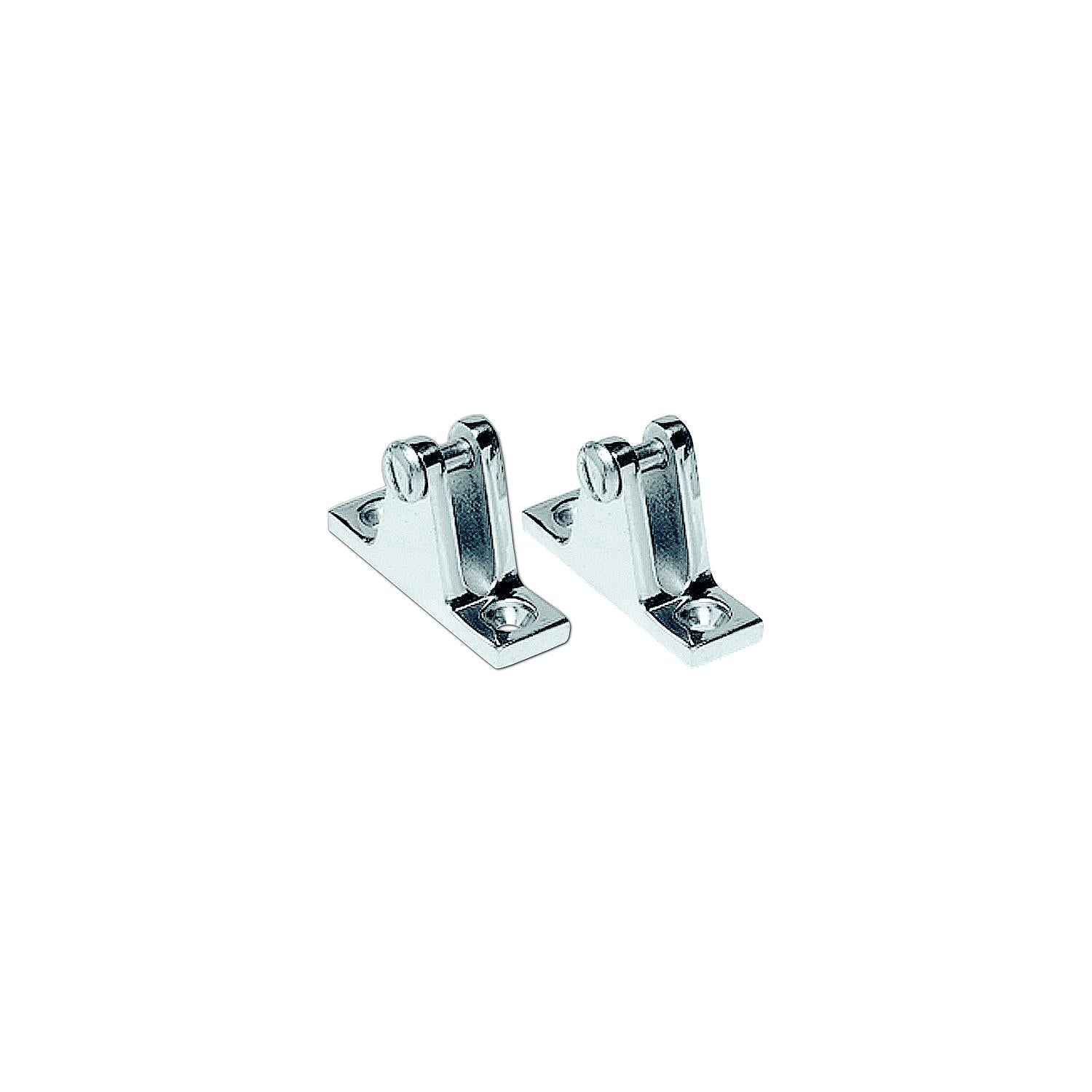 Taylor Made Products 1204 Chromed Zamak Deck Hinges (Sold as Pair)