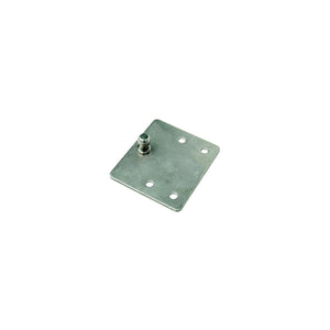 Taylor Made Products 1886 Stainless Gas Lift Hardware, Flat Mounting Brackt w/Ball Stud, Pair