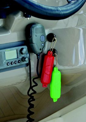 Taylor Made Products 2059 Key Floats, 1ea Red & Green