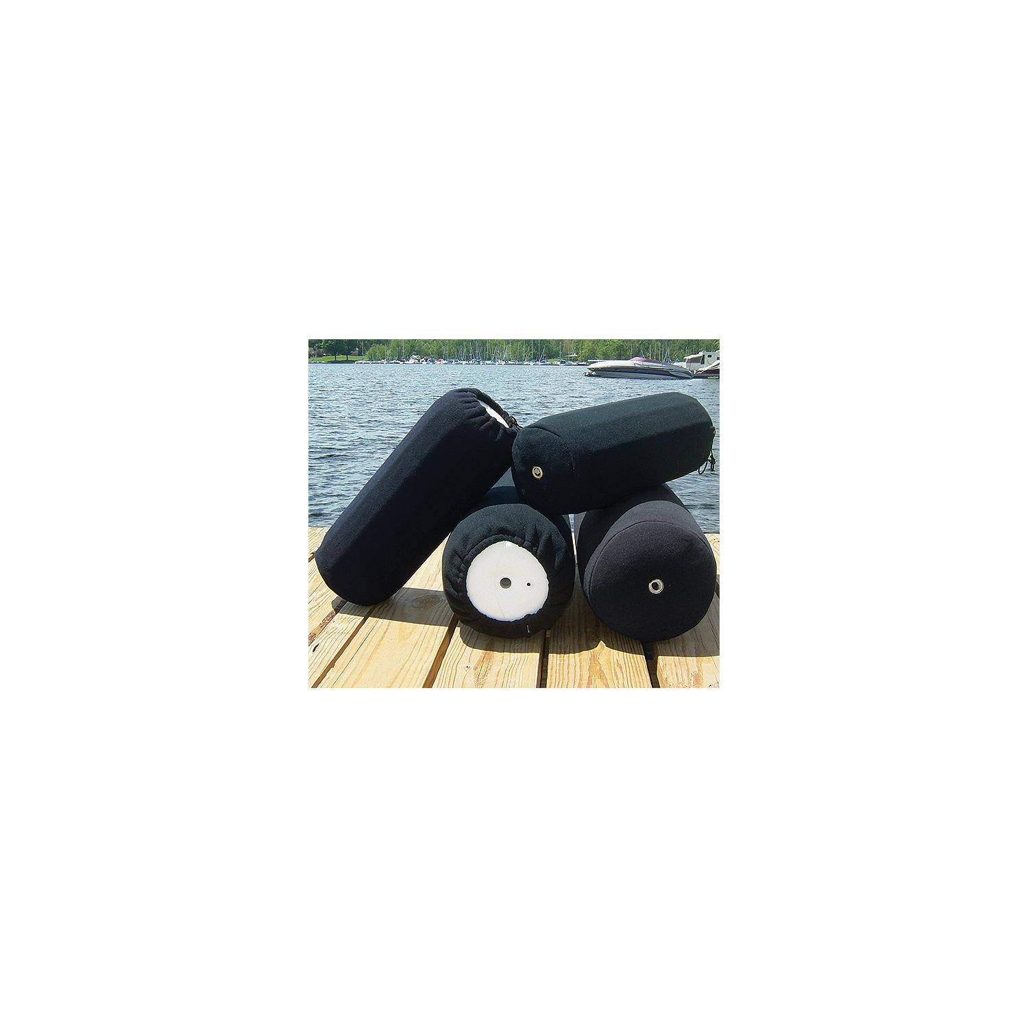 Taylor Made Products 9032 Fleece Fender Boots for Center Rope Tube Fenders, 10
