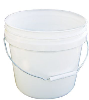 Encore 1000574 3-1/2 Gal. Plastic Industrial Pail, White