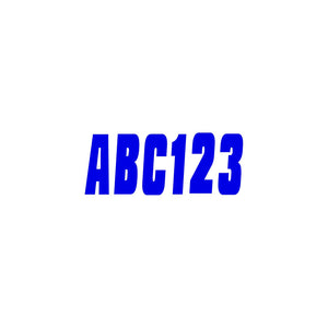 Hardline Products BLU350EC Series 350 Registration Kit, Solid Color Font (Includes 4 Sets of 3