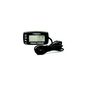 Hardline Products HR8062-2 Hour/Tach Meter For Any Gas Engine 8 Cyl. Or Less
