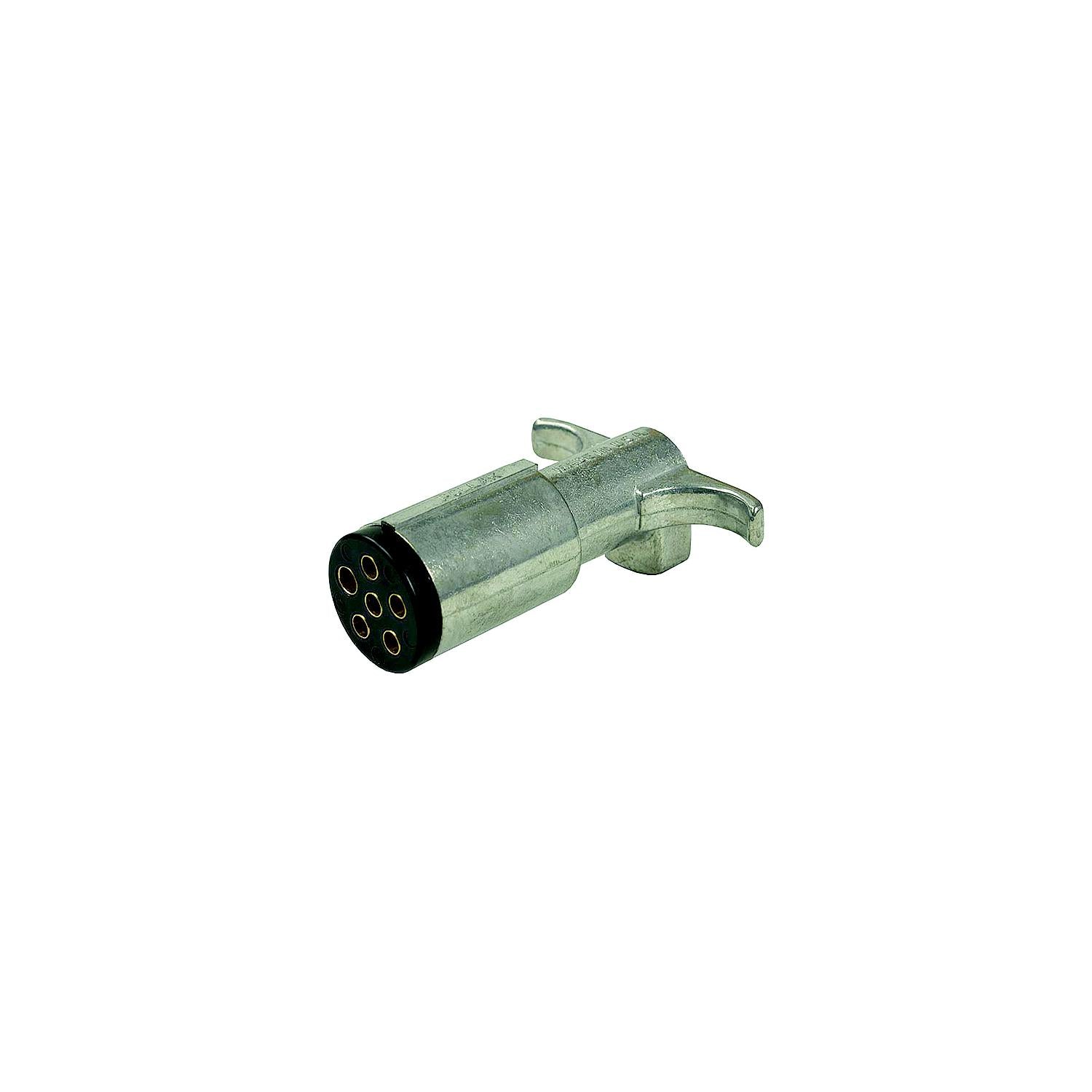Pollak Corp 11-604EP Pollack 6-Way Connector Plug w/o Cable Guard