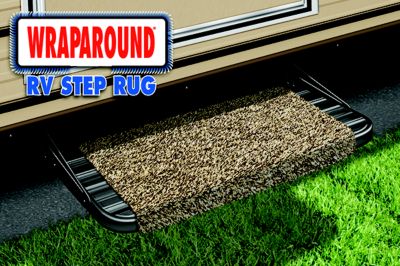 Prest-O-Fit 2-0041 Wraparound RV Step Rug, 18" Wide