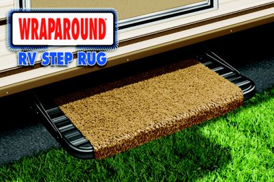 Prest-O-Fit 2-1040 Wraparound RV Step Rug, 18" Wide