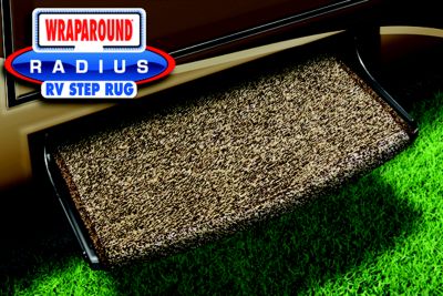Prest-O-Fit 2-0201 Wraparound Radius RV Step Rug 22" Wide