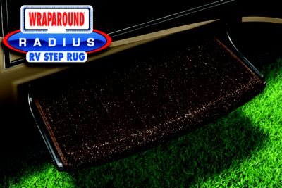Prest-O-Fit 2-0203 Wraparound Radius RV Step Rug 22" Wide