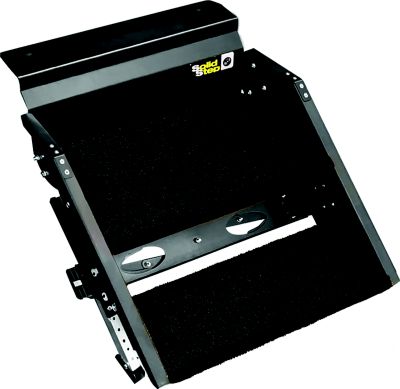 Prest-O-Fit 2-0286 20286 Trailhead Step Rug Obsidian Black, 2 Step, 20.125 in.