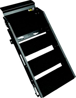 Prest-O-Fit 2-0284 20284 Trailhead Step Rug, Obsidian Black, 4 Step, 24.125 in.
