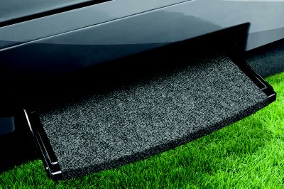Prest-O-Fit 2-0383 20383 Outrigger Radius XT RV Step Rug, Castle Gray