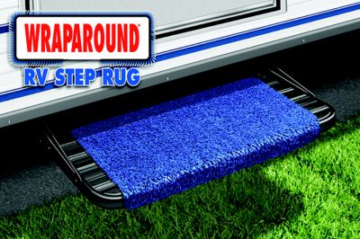 Prest-O-Fit 2-1041 Wraparound RV Step Rug, 18" Wide