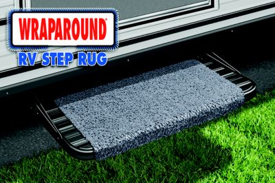 Prest-O-Fit 2-1043 Wraparound RV Step Rug, 18" Wide