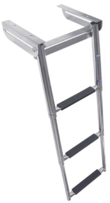 Windline SM-3X SS Under Platform Telescoping Slide Mount Ladder, 3-Step