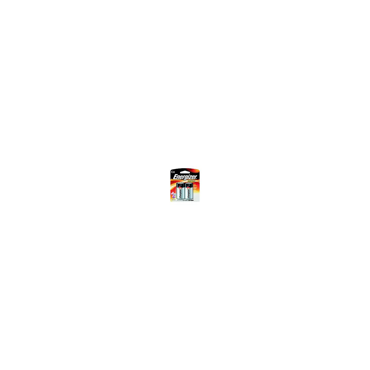 Eveready Battery E93BP2 Energizer C Batteries, 2/pk @6