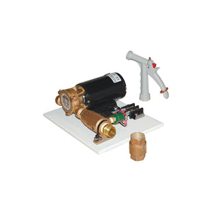 Groco C-60 12V Deck Wash Kit With PGN-50 Spray Nozzle and CV-75 Check Valve