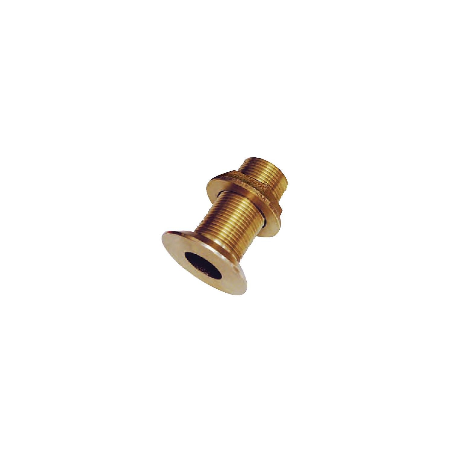 Groco FTH-1000-W FTH Bronze Flush Thru-Hull With Nut