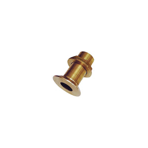 Groco FTH-1000-W FTH Bronze Flush Thru-Hull With Nut