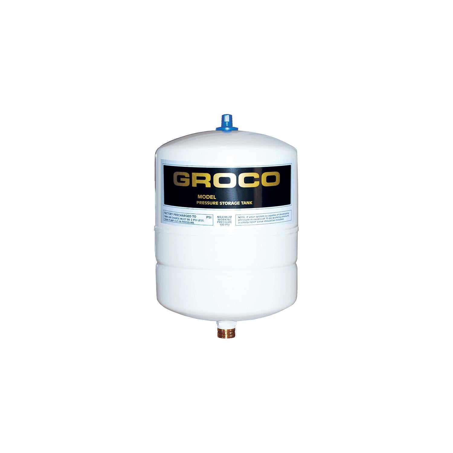 Groco PST2 PST-2 Pressure Storage Tank