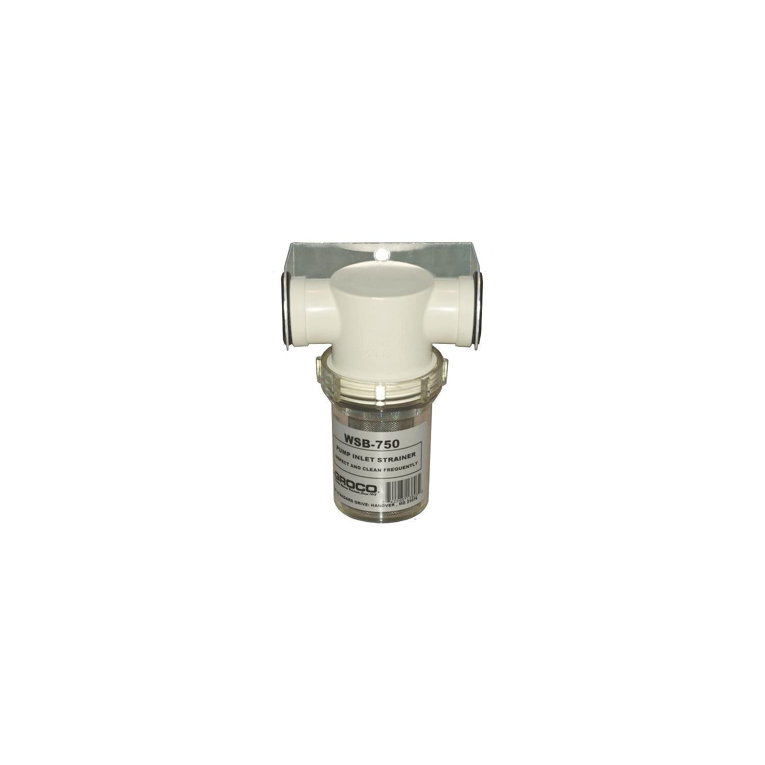 Groco WSB-500-P WSB500P Salt-Water Pump Strainer With Non-Metallic Basket