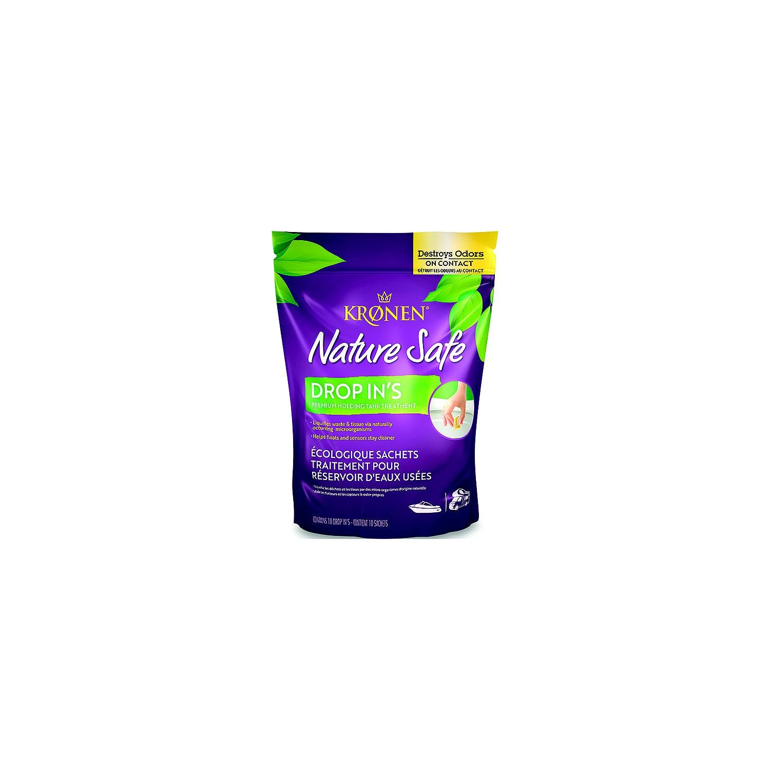 Pro Pack Packaging KDI013 Kronen Premium Holding Tank Treatment, 12 oz. drop in, 10/pk