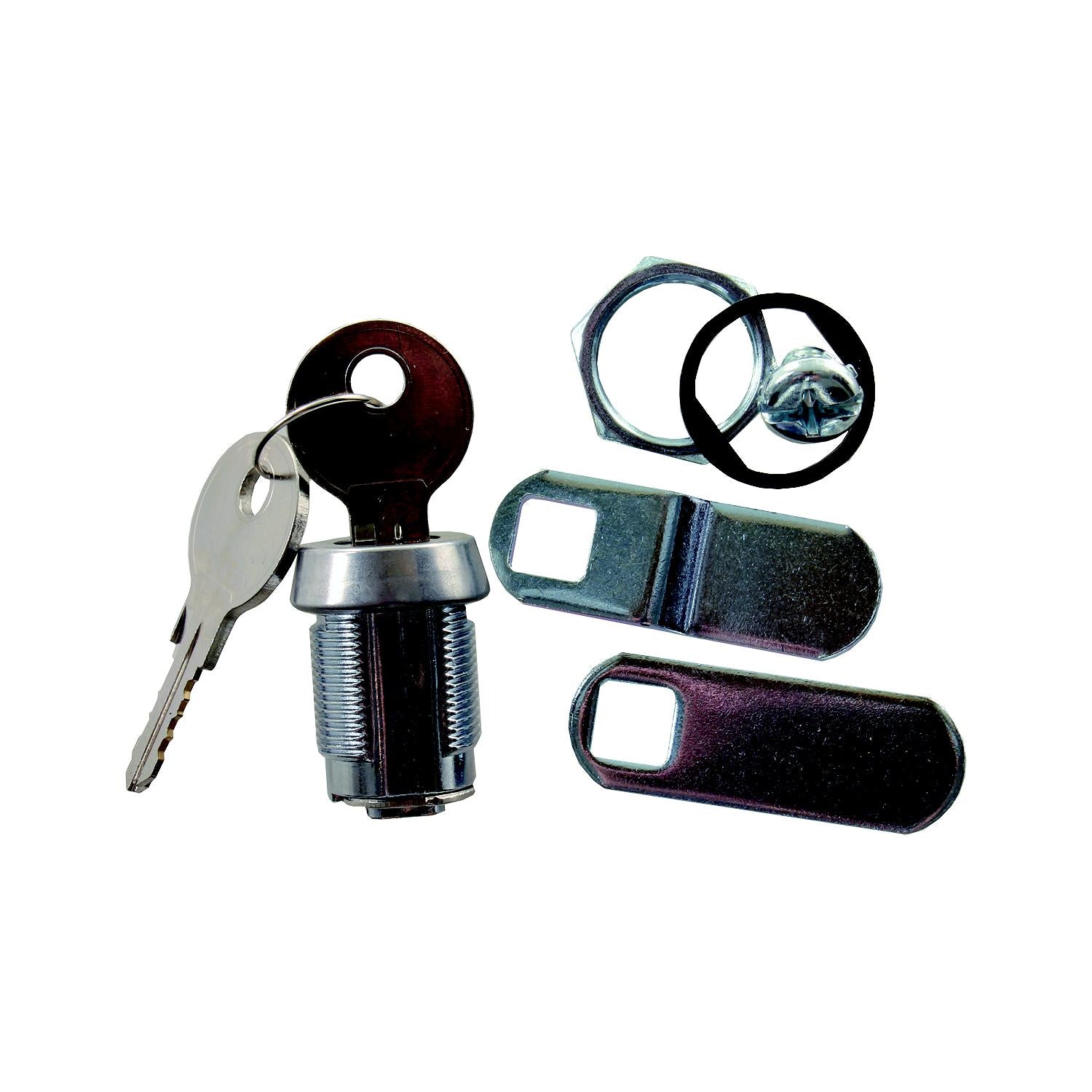 JR Products 155 Deluxe Compartment Door Key Lock, 5/8