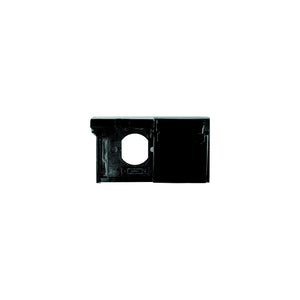 JR Products 05-12115 0512115 Black Duplex Weatherproof RV Outlet Cover