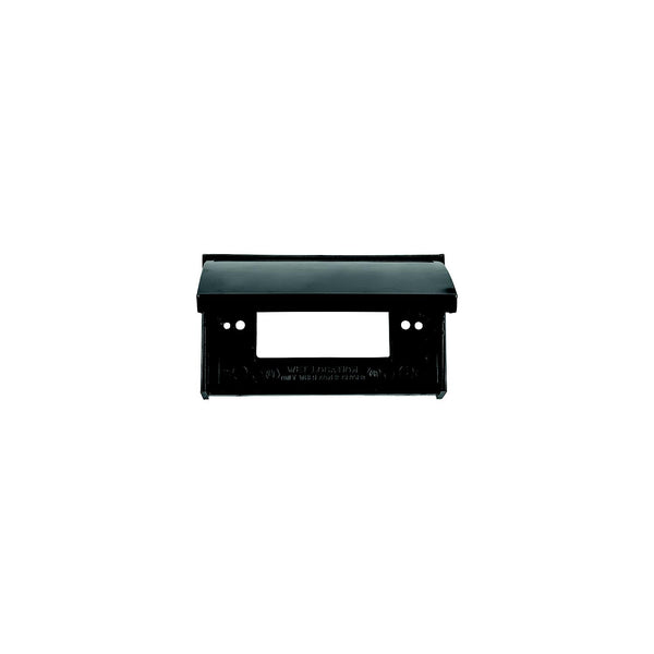 JR Products 05-12215 0512215 Black GFCI Weatherproof RV Outlet Cover