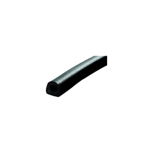 JR Products 06-30115 0630115 D Shaped EPDM Sponge Rubber Seal, 25'