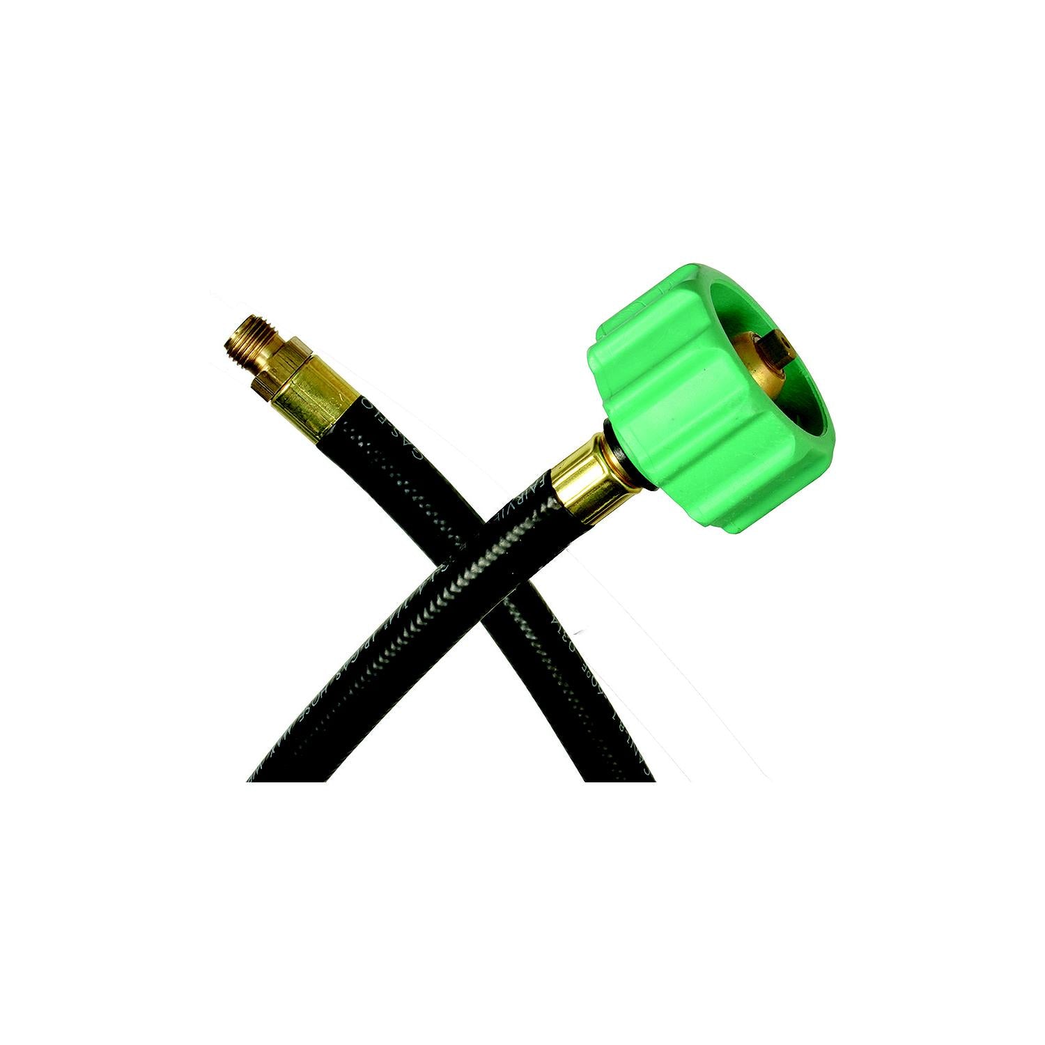 JR Products 07-30725 0730725 RV Rubber Pigtail Hose with 1/4