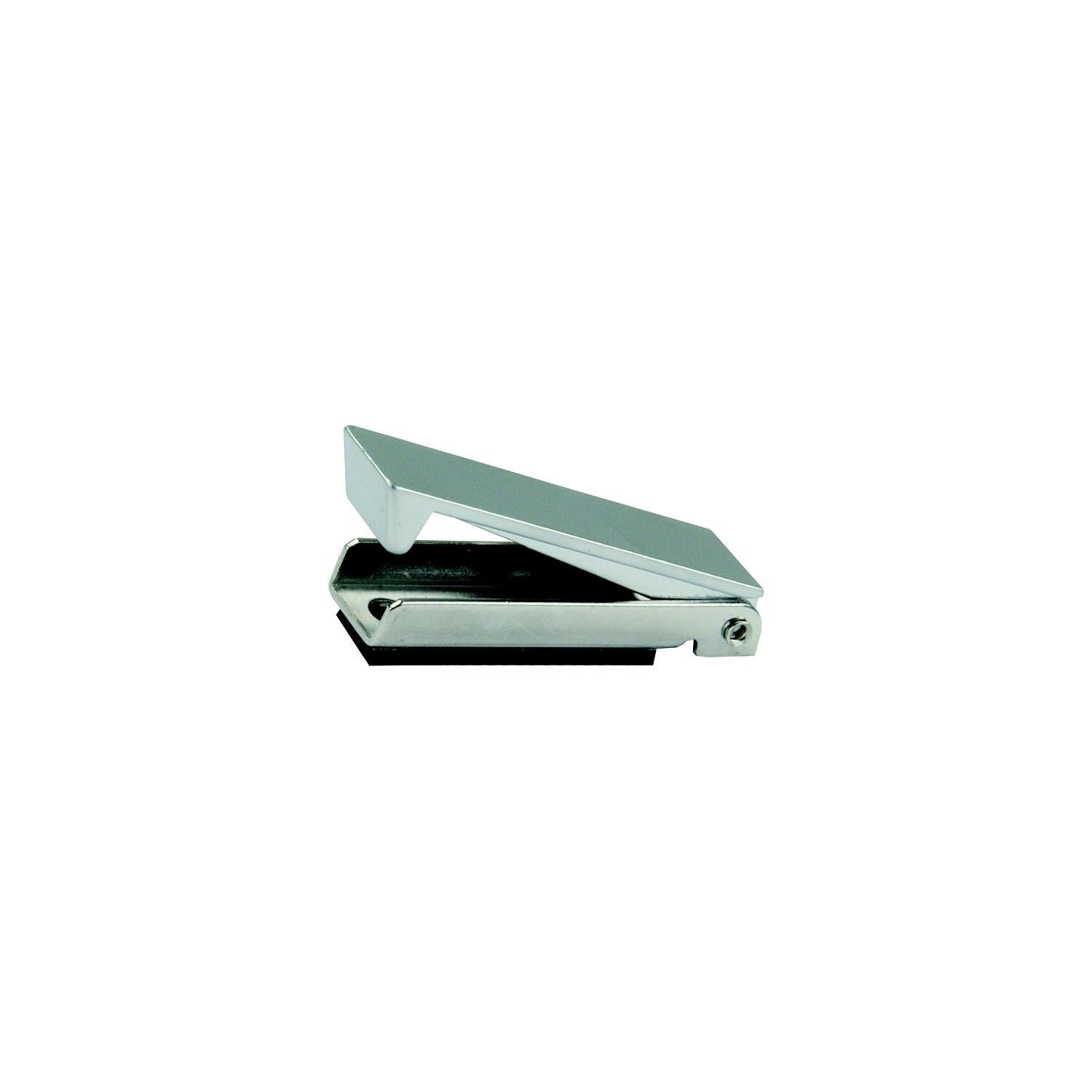 JR Products 10245 Square Baggage Door Catch, Stainless Steel, 2/pk