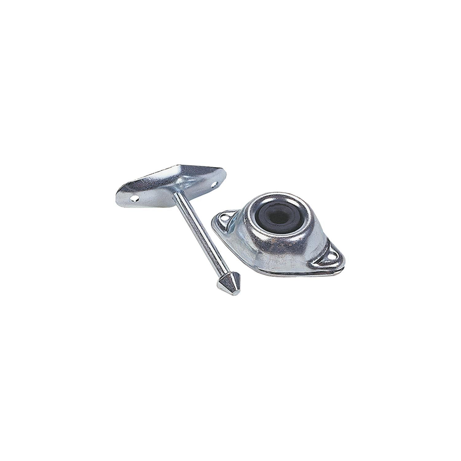 JR Products 10294 Zinc Plated Steel Straight Plunger 4-3/4