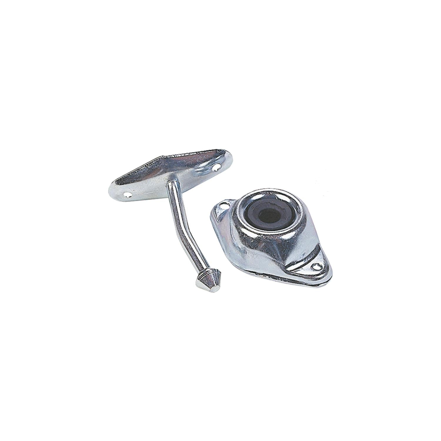 JR Products 10304 Angled Plunger Door Stop, 3