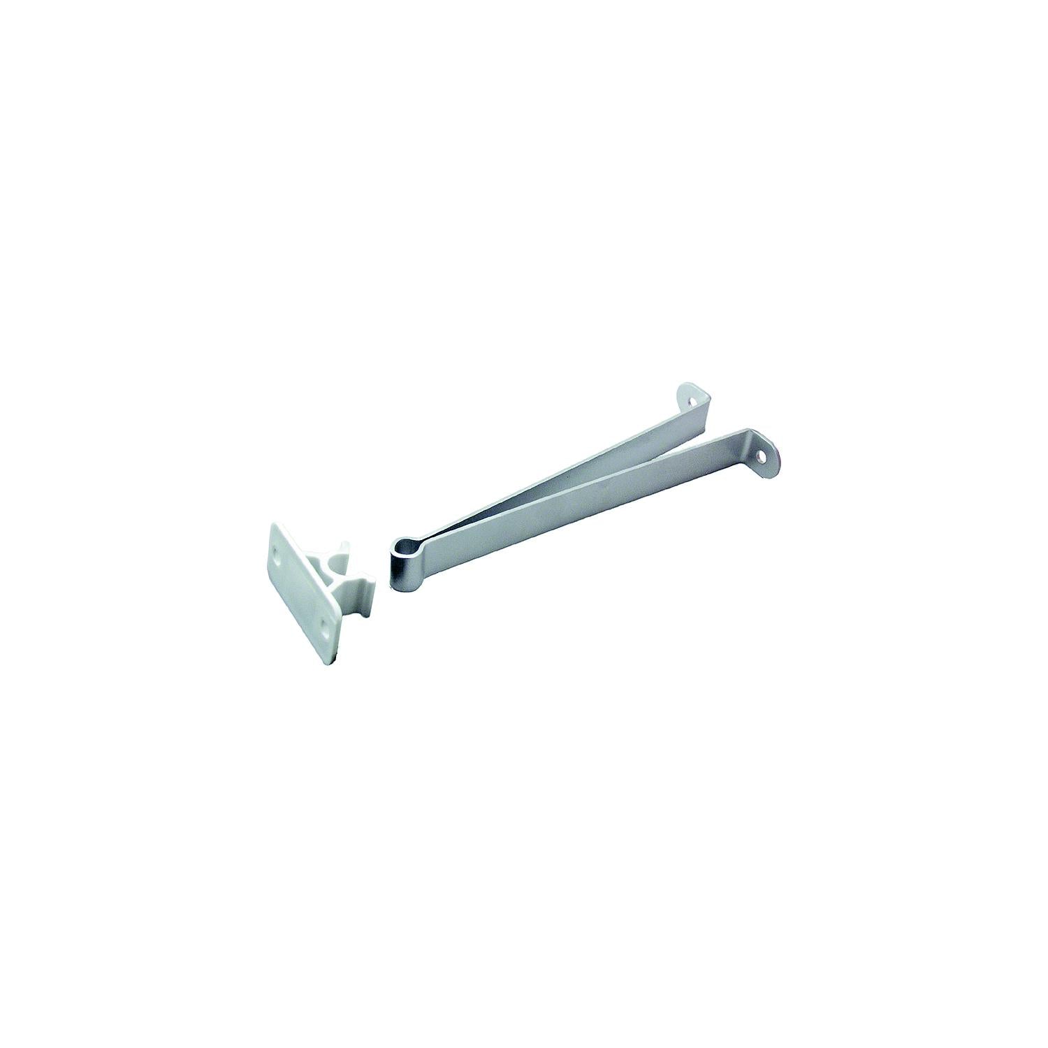 JR Products 10545 C-Clip Style Door Holder - Metal/Plastic Combo, 3
