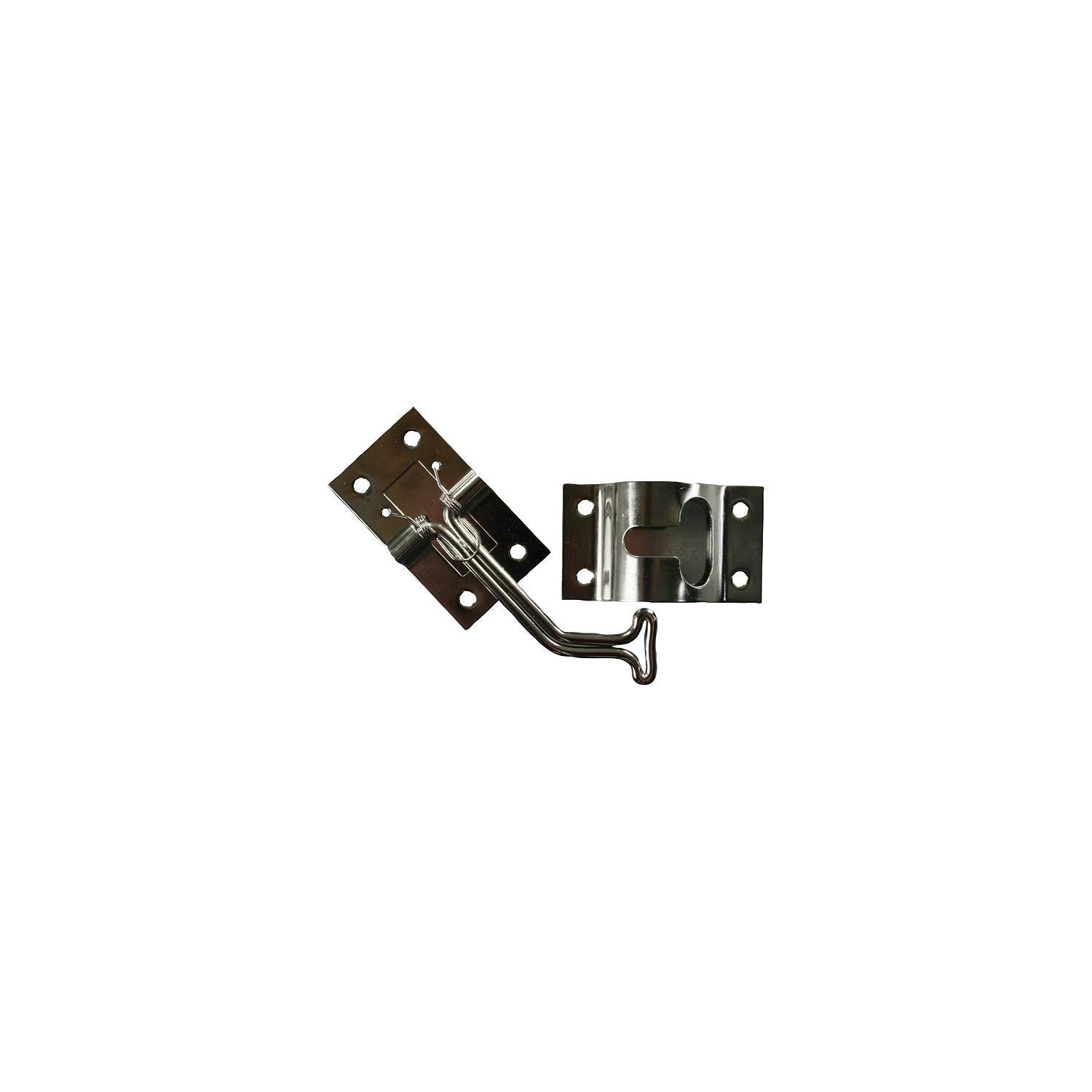 JR Products 11765 45Â° T-Style Door Holder, Stainless Steel