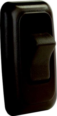 JR Products 12135 Single RV Rocker Switch Assembly with Bezel