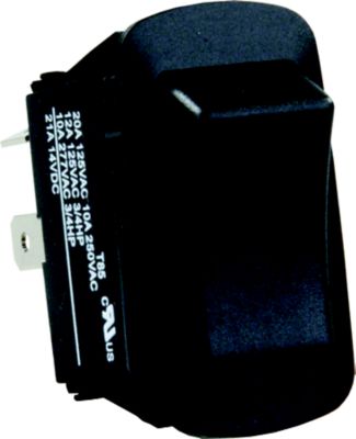 JR Products 13795 Black Water Resistant RV Switch