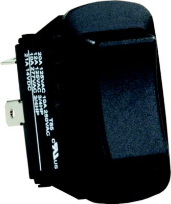 JR Products 13865 Black Water Resistant RV Switch