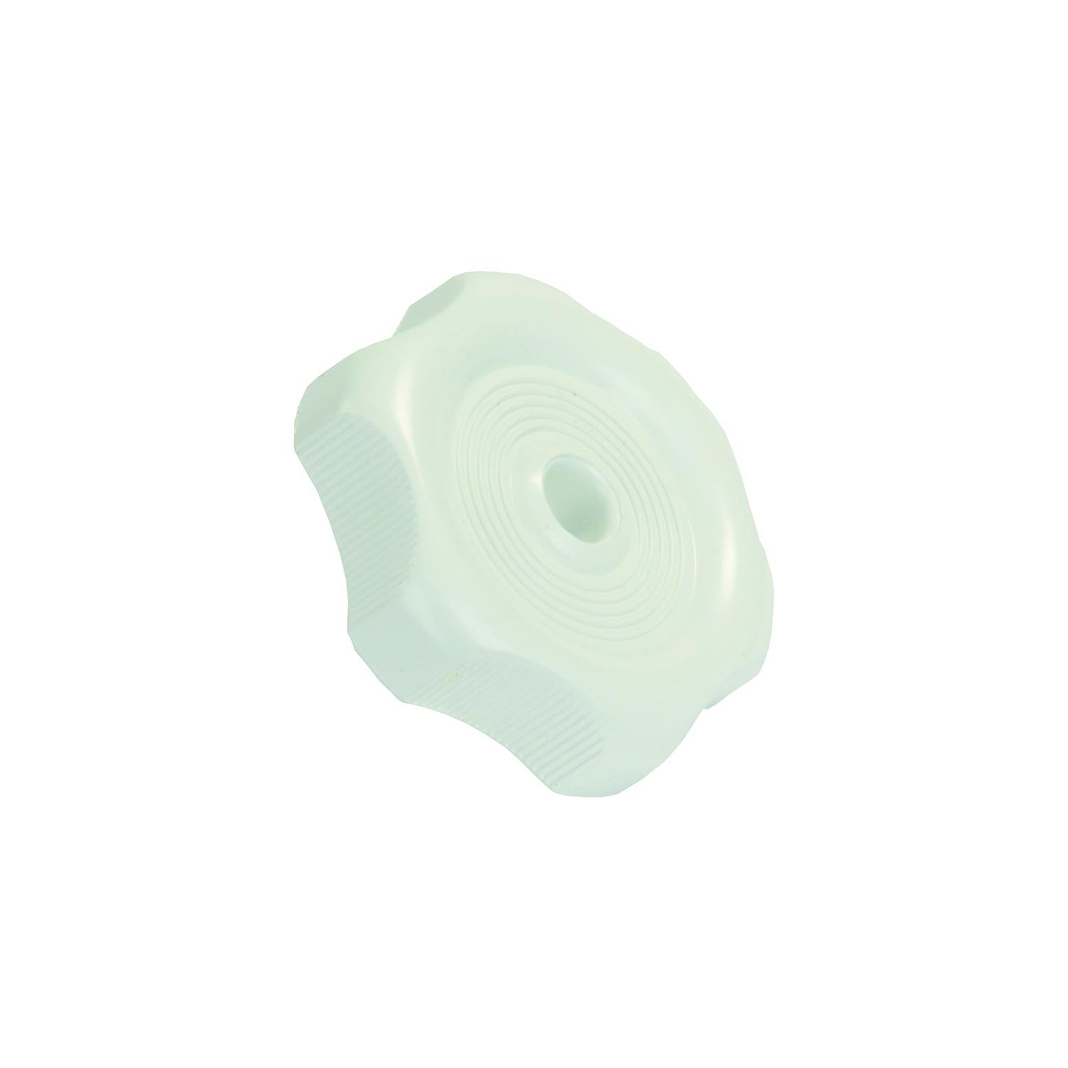 JR Products 20355 Window Knob, White
