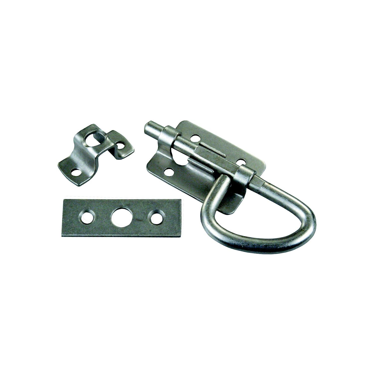 JR Products 20655 Universal Latch, Silver