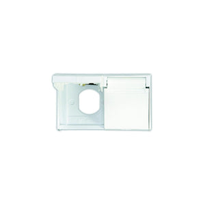 JR Products 47505 White Duplex Weatherproof RV Outlet Cover