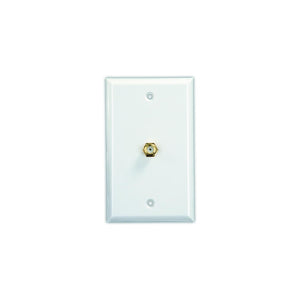 JR Products 47785 Interior Cable Tv Plate