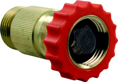 JR Products 62215 50-55 PSI Lead Free Brass RV Water Regulator