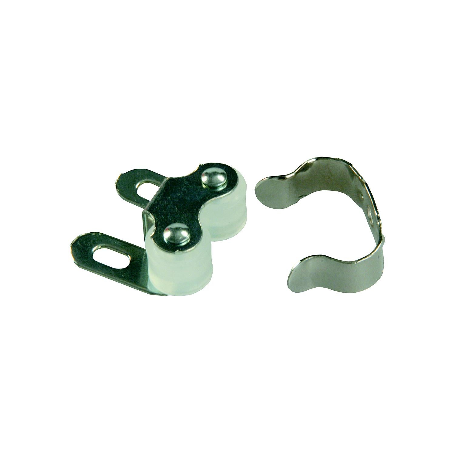 JR Products 70225 Double Roller Cabinet Catch