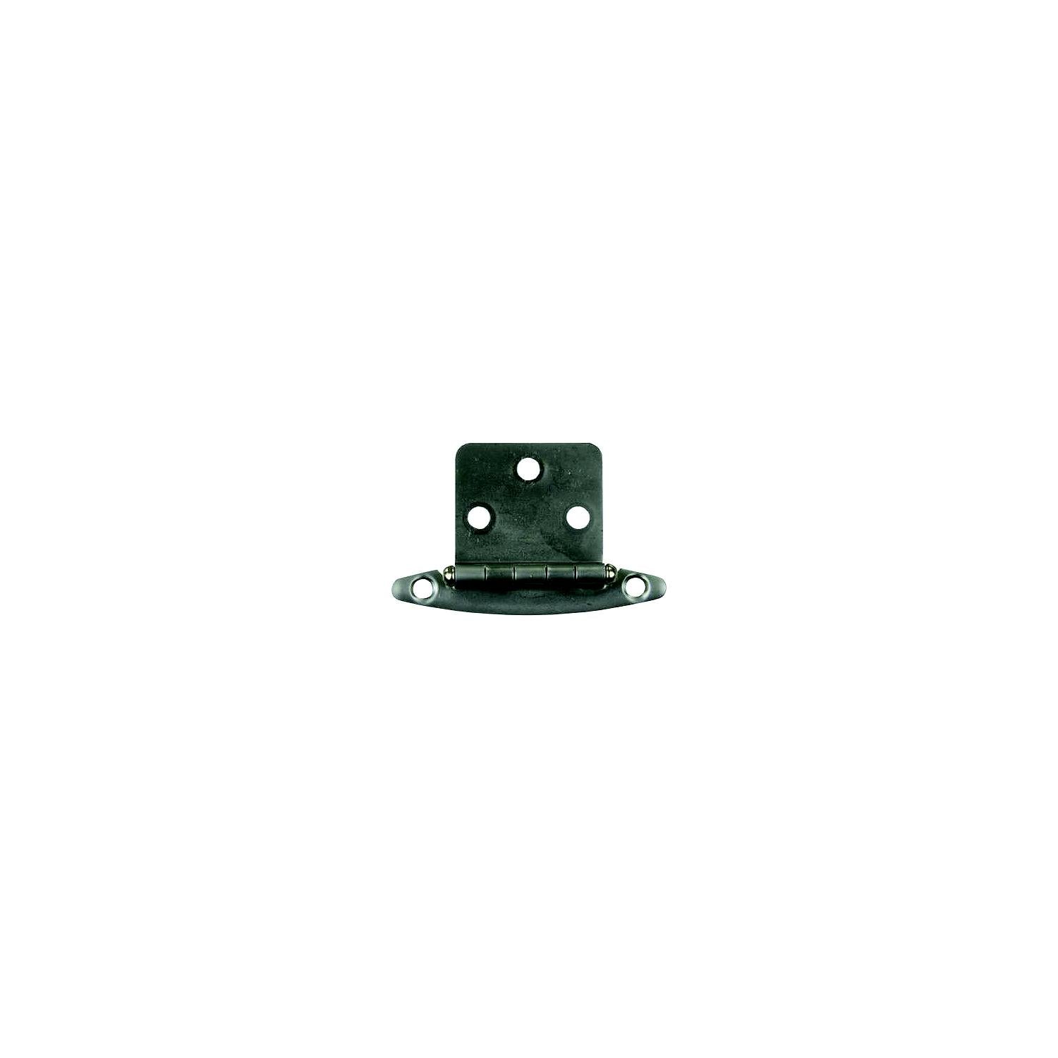 JR Products 70655 Free Swing Flush Mount Hinge, Satin Nickel